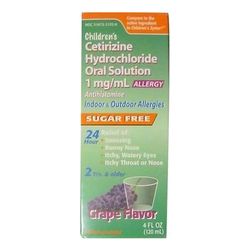 Allergy Relief 1 mg / mL Strength Oral Solution 4 oz. (826600_EA)