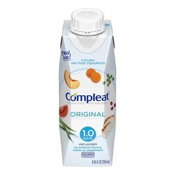 Compleat Original Tube Feeding Formula Unflavored Liquid 8.45 oz. Reclosable Carton (193798_CS)