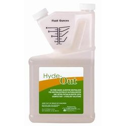Hyde-Out OPA / Glutaraldehyde Neutralizer RTU Liquid 32 oz. Bottle Single Use (870262_EA)