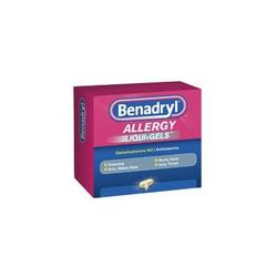 Benadryl Allergy Relief 25 mg Strength Capsule 24 per Box (847779_CT)