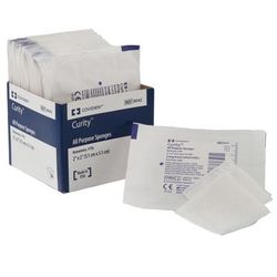Curity Nonwoven Sponge 3 X 3 Inch 4-Ply Sterile 2 per Pack (189400_CS)