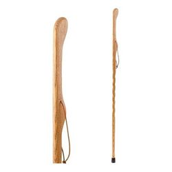 Brazos Twisted HitchHiker Walking Stick Wood 55 Inch Height Oak (1229069_EA)
