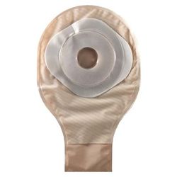 ActiveLife Colostomy Pouch One-Piece System 12 Inch Length Flat, Pre-Cut 1-1/2 Inch Stoma Drainable (172018_BX)