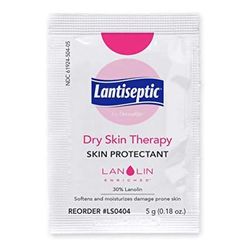 Lantiseptic Dry Skin Therapy Skin Protectant 5 Gram Individual Packet Lanolin Scent Cream (1132957_BX)