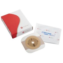 New Image Flextend Ostomy Barrier Trim to Fit, Standard Wear Adhesive Tape 70 mm Flange Blue Code System Hydrocolloid Up to 2-1/4 Inch Opening (474632