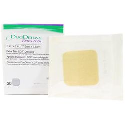 DuoDERM Extra Thin CGF Thin Hydrocolloid Dressing Film Backing 6 X 7 Inch Triangle Hydrocolloid / Film (202159_EA)