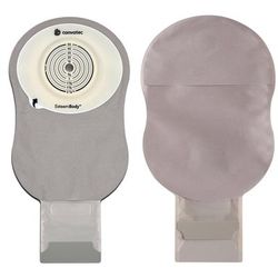 Esteem Body Ostomy Pouch One-Piece System 11 Inch Length Deep Convex, Pre-Cut 10 to 45 mm Stoma Drainable (1243482_BX)
