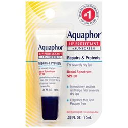 Aquaphor Lip Protectant + Sunscreen Lip Balm .35 oz. Tube (1231865_CT)