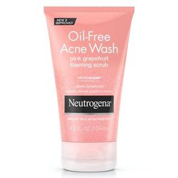 Neutrogena Oil-Free Acne Wash Acne Treatment 4.2 oz. Foaming Scrub (1193259_EA)