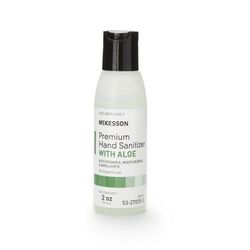 McKesson Premium Hand Sanitizer with Aloe 2 oz. Ethyl Alcohol Gel Bottle (937912_CS)
