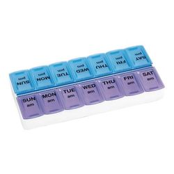 Apex Weekly Twice-a-Day Pill Organizer Large 7 Day 2 Dose (820661_EA)