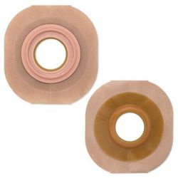 New Image Flextend Ostomy Barrier Precut, Extended Wear Without Tape 44 mm Flange Green Code System Hydrocolloid 1 Inch Opening (474638_BX)