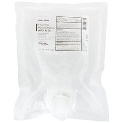 McKesson Hand Sanitizer with Aloe 1,000 mL Ethyl Alcohol Foaming Dispenser Refill Bag (957986_EA)