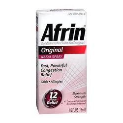 Afrin Original Sinus Relief 0.05% Strength Nasal Spray 15 mL (1014699_EA)