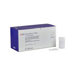 ChloraPrep Clear Skin Prep Solution 1 mL Foam Applicator 2% / 70% Strength CHG (Chlorhexidine Gluconate) / Isopropyl Alcohol Sterile (1151673_CS)