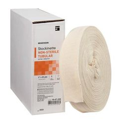 McKesson Stockinette Tubular 2 Inch X 25 Yard Cotton NonSterile (457629_RL)