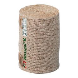 Rosidal K Compression Bandage 4 Inch X 5-1/2 Yard Clip Detached Closure Tan NonSterile High Compression (573776_EA)