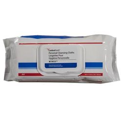 Cardinal Health Wings Personal Cleansing Wipe Soft Pack Scented 64 Count (1189849_CS)