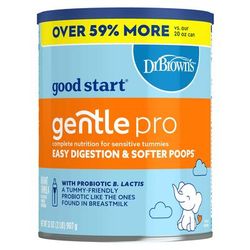 Dr. Brown's good start gentle pro Infant Formula Unflavored 32 oz. Can Powder (1256760_CS)