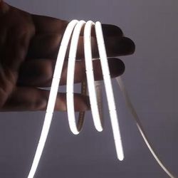 USB Powered COB LED Strip Light For TV Backlight And Room Decor white 3mm 3m