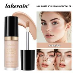 Multipurpose Concealer Natural Finish, Brighten Skin Tone, Cover Dark Circles, Lightweight Liquid Concealer For Skin 01