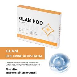 Glam Revive Hydrate Detox Illuminate Kit, Facial Aqua CO2 Serum Gels For Youthful Skin glam Pod