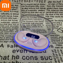 Xiaomi Wireless Sleeping Earbuds, Mini TWS Bluetooth Headset, Hidden Stereo Headphones With Mic HD Call Waterproof pink