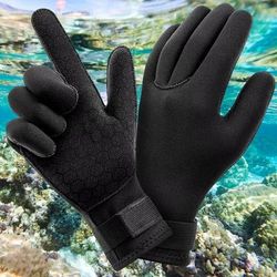 3mm Neoprene Wetsuit Gloves Thermal Anti Slip Scuba Diving, Surfing, Spearfishing, And Kayaking Gloves divinggloves xl