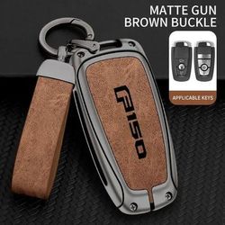 Zinc Alloy Car Key Case Cover For Ford F150 Raptor Remote Control Protection f 150 Gun Brown