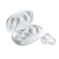 Compact Bluetooth Earphones Low Latency, Sweatproof, Lightweight Wireless Earbuds For Sports & Workouts x58 White