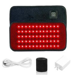 Red And Infrared Light Therapy Belt With 60 LEDs For Waist Slimming And Muscle Recovery pad Usb Au Plug