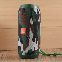Bluetooth Wireless Portable Speaker Waterproof Stereo Bass, 10m Range, FM Radio & TF Card Support camouflage