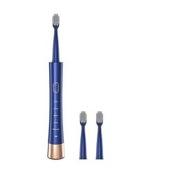 Electric Toothbrush For Men & Women, 5 Speed Sonic Toothbrush With Type C Charging & Hollow Cup Motor For Deep Cleaning blue