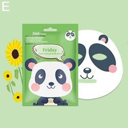 Cute Cartoon Facial Mask, Moisturizing Hydrating Mask For Deep Moisturizing Tender Skin, Animal Mask Skin Care Gift friday