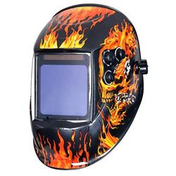 Auto Darkening Welding Helmet 100x97mm Large View True Color 4 Sensors For MIG MAG MMA Welder un9k Fire