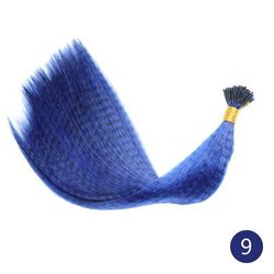Feather Hair Extension, Tip Rainbow Synthetic Hairpiece, Fake Feather Hair For Women Kids Styling Or Cosplay 9 40cm (15.75in)