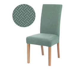 FlexFit Universal Elastic Chair Cover For Dining And Living matcha