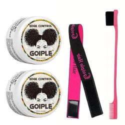 Mini Small Hair Gel Edge Control For 4C Curls & Tames Broken Hair Fix Bang Pomade & Styling Cream p edge Gel 4pcs
