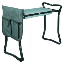 Folding Garden Kneeler Bench, Soft Cushion Seat Pad With Tool Pouch, Heavy Duty Steel Kneeling Bench Stool For Gardening Folding Garden Kneeler Bench, Soft Cushion Seat Pad With Tool Pouch, Heavy Duty Steel Kneeling Bench Stool For Gardening