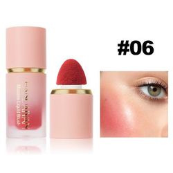 HANDAIYAN 6 Colour Matte Liquid Blush Easy To Apply, Long Lasting, Waterproof Blush With Sponge Brush Head 25407 06