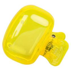 Travel Toothbrush Head Covers, Protective Snap On Clip For Hygiene & Portability yellow