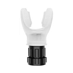 Breathing Trainer For Lung Strength Portable Workout Device With Adjustable Resistance For Fitness & Recovery white
