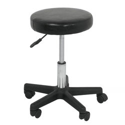 Adjustable Hydraulic Rolling Stool For Spa Salon And Massage Use black
