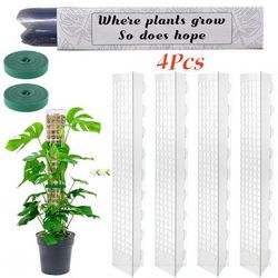 Moss Stick For Plants Growth Durable Climbing Plant Support For Indoor & Outdoor Gardening 4pcs moss Pole 15in 38cm