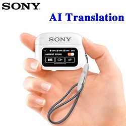 AI Language Translator Earbuds With Touch Display And Bluetooth Audio AI Language Translator Earbuds With Touch Display And Bluetooth Audio