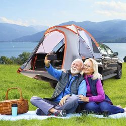 2 Person Portable Pickup Truck Tent With Carry Bag, Lightweight & Waterproof 2 Person Portable Pickup Truck Tent With Carry Bag, Lightweight & Waterproof