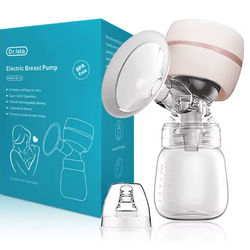 Intelligent Electric Breast Pump With Silent High Suction And Pain Free Comfort For Postpartum Moms pink