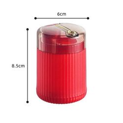 Pop up Automatic Toothpick Dispenser, Elegant ABS Design For Home, Office, And Restaurants red