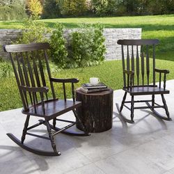 Premium Solid Wood Rocking Chair For Garden & Patio, Durable & Comfortable Outdoor Rocker Premium Solid Wood Rocking Chair For Garden & Patio, Durable & Comfortable Outdoor Rocker
