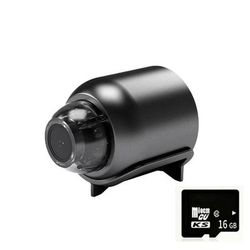 X5 Mini Camera HD 1080P WiFi Compact Wireless Security Cam With Night Vision & Loop Recording Ideal For Home, Office x5 16gb